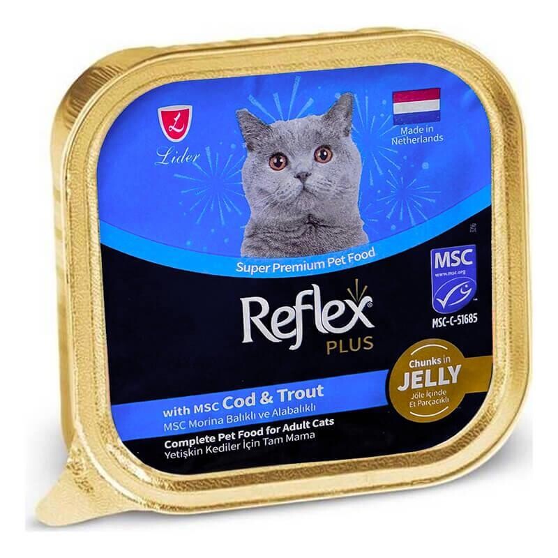 Reflex Plus Jöleli Morina Balıklı Kedi Konservesi 85 GR | SRC: Barcode: 8698995032803